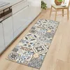Bohemian Kitchen Carpet Doormats Flannel Entré Dörrmattor Mjuka golvmattor för vardagsrum Sovrum Badrum Kök 211204