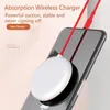 Carregador sem fio da ventosa para o iPhone XR XS Samsung portátil de carregamento rápido Absorção 5W 10W 3 cores222O267x238j3056