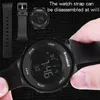 Synoke 9199デジタル時計メンズ高級ブランド超薄型LED電子腕時計女性防水スポーツ時計男性時計+ストラップG1022