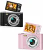 Petit appareil photo numérique 44mp, 2.7K, écran IPS 2.88 pouces, Zoom 16X, détection faciale, vlogging pour débutants en photographie et enfants