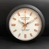 Reloj de pared de diseño de lujo moderno Horloge Murale Milgauss cuarzo super silencioso movimiento X0726