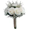 European Style Bridal Bouquets New Arrival Bouquet Purple/Pink/Ivory Wedding Flowers