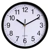 10 inch 25CM plastic wall clock quartz low noise hanging digital clock bedroom living room simple clocks