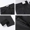 Jeans taille haute pour femmes Jeans skinny Femme Plus Size Black Mom Jeans Femme Crayon Denim Pantalon Vaqueros Mujer Spodnie Damskie 210616