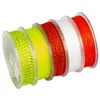 Hula Weight Sports utomhus 2st Fishing Rod Guide Ring Line Wrapping Thread Orange/Yellow 50m latio