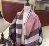 New Classic British Plaid Cotton Ladies High Quality Women Cashmere Scarf For Women Autumn And Winter Shawl Dual-use 01270H