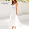 Summer Women Maxi Spaghetti Strap White Lace Crochet Backless Vocation Tunic Long Beach Dress 210415