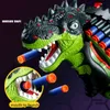 Dinosaur Game Armband Electric Continuous Soft Bullet Gun Toy stor kapacitet Konkurrensskytte Pistol Soft-Head Bullets Repeating Gift