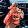 Trend Fart Monkey Keychain Creative Cute Doll Backpack Bag Auto Key Pendant Accessoires paar's Keyring Gift Keychains2989845