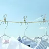 Cintres Racks 75 Pcs Clip De Fixation Suspendus Pinces À Linge Pour Sécher Les Vêtements Fixe Chaussettes Serviettes Salle De Bains Stockage Fournitures Ménage À