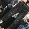 Streetwear Yüksek Bel kadın Moda Kot Kadın Kız Kadın Pantolon Pantolon Kadın Jean Femme Denim Baggy Yırtık Anne Jeans 220110