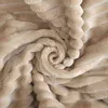 Mercan Polar Yumuşak Battaniye Yatak Örtüsü Sarı Sıcak Kanepe Battaniye Kapak Kış Sıcak Battaniye Yatak Örtüsü 211122