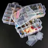 30 Grids Plastic Storage Box Portable Detachable Home Organizer Transparent Makeup porta joias 210922