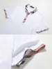 مصمم أزياء رجالية بولو الرجال قصيرة الأكمام تي شيرت الأصلي واحد طية صدر السترة قميص سترة رياضية الركض البدلة M-3XL # 662