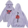 メンズパーカースウェットバスケットボールパーカー落書き縦番号23両面印刷長袖フード付きセーター男性と女性同じスタイルオート