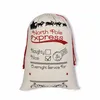 Christmas Santa Sacks Veel stijlen Grote cadeau kous tas Santaclaus herten snoep riet groot genoeg festival woningdecoratie wll644