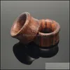 Другие украшения для тела 8-20 мм деревянные ушные штекеры из набор измельченных туннелей расширяет сплошные полые антиаллергические носилки пирсинг.
