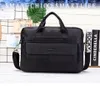 Men Genuine Leather Briefcases Business Office Travel Shoulder Bags