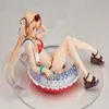 Anime Saekano hur man höjer en tråkig flickvän baddräkt Eriri Spencer Sawamura Life Buoy PVC Figur Toy Model Toy Sexig Girl Doll Q1675640