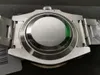 Relógios masculinos Mecânico automático 40mm Aço inoxidável Relógio à prova d'água 2813 Movimento Safira Luminoso Relógios de pulso 104309 Montre De Luxe