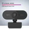 Zoom digitale Fotocamere per computer Webcam USB HD 1080 Messa a fuoco automatica Videocamera 1080P Streaming video Webcam FHD all'ingrosso