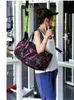 Styl torba jogi nylonowa ręka siłownia torba kamuflażowa krótka podróż podróżna lekkie przechowywanie sportów na ramię Mokra i sucha torba Q0705