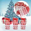 Gift Wrap Christmas Bags With Ribbon Santa Claus Xmas Tree Waterproof Packing Happy Year Bag Decoration Candy