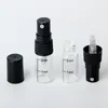 Tom 2ml Atomizer Sprayflaska Transparent Mini Prov Parfymflaskor 5000pcs / Lot från Kina Tillverkning DHL UPS FedEx Gratis