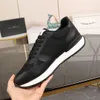 Men's designer casual shoes high quality luxuryblack and white brand sports fashion plain leather walking embroidery letter pattern coach size box 40-45