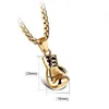 HNSP Hip Hop Gant De Boxe Pendentif Collier Pour Hommes Mâle Street Rock Style G1206