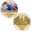Eu estarei de volta reeleito Trump 2024 Coin Presidente Donald Trump Fake Money Anti nunca Joe Biden Maga Eleição presidencial dos EUA Acesso5618003