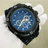 لا يقهر عارضة أزياء رجالي الكوارتز wirstwatch كرونوغراف undefeated الفاخرة ووتش invricto reloj دي هومبر