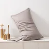 60 Högkvalitativ egyptisk bomullsfodral Hem Hotell Cover Brief Style PillowCase 40x60 50x75