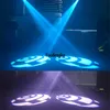 30w RGB 3in1 cob dmx led disco scanner gobo COB LED RGB Rotation Mirror Scanner Rainbow Effect Party DJ Spot Lighting