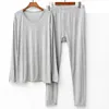 Autumn Winter Pajamas Women 2020 Plus Size 3XL-7XL Modal Cotton Sleepwear Pijama Set Elastic Underwear Suit Soft Pyjama Femme X0526
