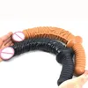 Seksspeeltje stimulator Massage Speciale Super Lange Dildo Grote Anale Plug Met Handvat Twee Hoofden Echte Eikel Inzet Vagina Volwassen Speelgoed Voor Vrouwen Sex Lullen XXLA