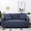 Neue geometrische Muster Multi-Stil-Sofa-Abdeckung 3D Digitaldruck Elastisches Wohnzimmer Dekoration Assembly Home Textile