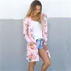 Spring Women's Sweaters Floral Cardigan Us Europe Style Casual Contrast Long Sleeves Thin Outwear Coat Top Clothing for Sales