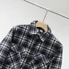 Zodf na moda homens inverno jaquetas de lã xadrez camisas Harajuku Masculino grosso Worm Coats Outfits design marca HY0339 211013