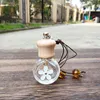 8Ml*15Pcs Refillbale Perfume Bottles Empty Automobile Hanging Decoration Cases Glass Portable Aroma Releaser