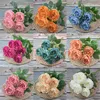 Artificial Silk Peony Flowers Bouquets 7 Heads Core Spun Peonys Wedding Home Decoration Flower