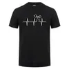 Heratbeat Of Weightlifter T Shirt Funny Birthday Gift For Men Dad Father Husband Gymer Fitness Bodybuilding Crossfit T-Shirt Top 210629