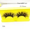 25mm 5D Mink Eyelashes fluffy hair Eye makeup soft cotton band False lashes Natural Thick Fake Eyelash 3D Lash Extension Beauty To4837839