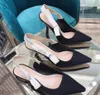 fashion pointed shoe heel