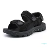 Top High Quality Mens Sandals Black Brown fashion designer Men shoes Slip On Summer Outdoor