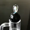 Mini Färgglada Heady Glass Carb Caps för rökning Accessaries Vattenrör DAB Rigs E Cigatettes XL-SA08