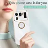 Square Plating Phone Cases For Xiaomi Mi 11 Ultra Lite POCO F3 M3 Redmi Note 10 Pro 10S 9S 8 Ring Holder Shockproof Cover