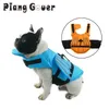 Dog Vest Summer Pet Life Jacket Safety Swimwear Swim Suit Jackets With Reflective Wing 211027