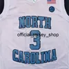 2020 New North Carolina College Basketball Jersey NCAA 3 Andrew Platek White All Stitched and Embroidery Men Youth Size