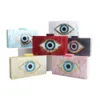 Lady Chain Shoulder Crossbody Handbag Acrylic Evil Eye Purse Women Box Evening Bags and Clutches211h